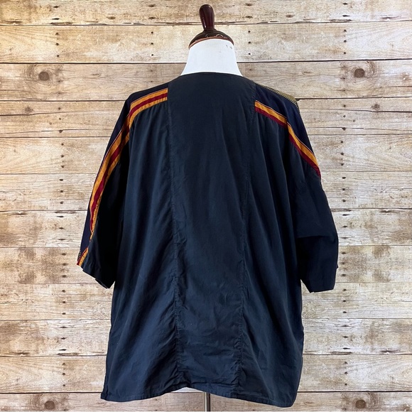 African Village One Size Black Top - Picture 6 of 7